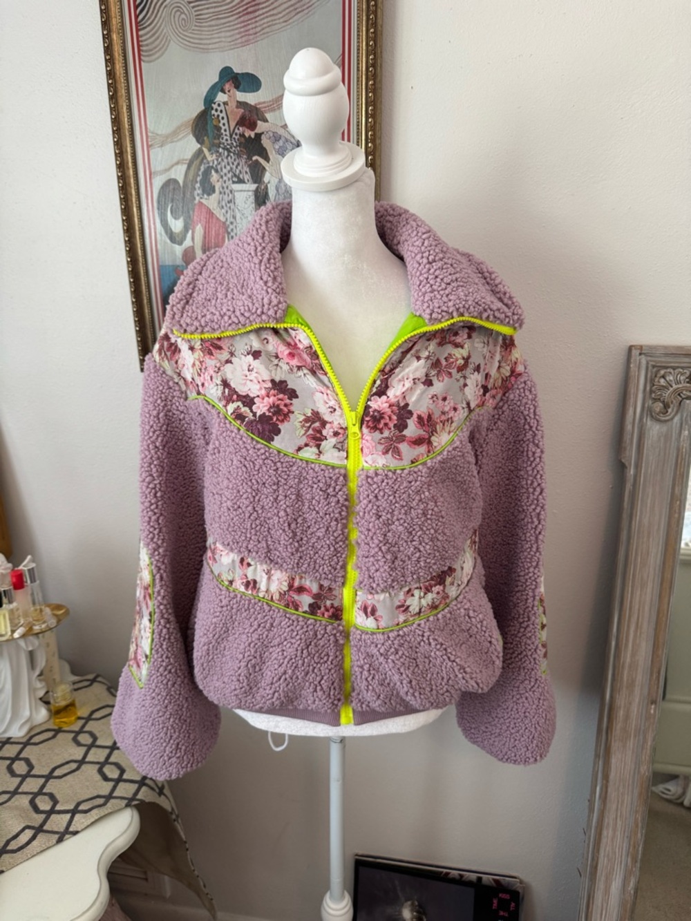 For Love And Lemons Sherpa Jacket